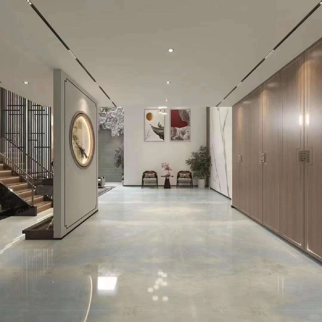 Modern Blue Crystal Marble Translucent Brazilian Luxury Stone Quartzite Slab Polished Waterproof for Indoor Use for Bathrooms details