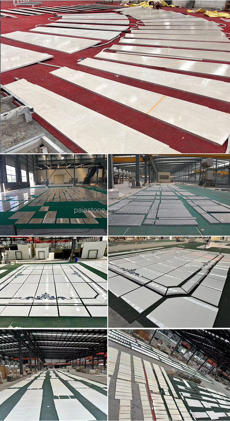 product modern natural stone white panda big slab waterproof wall for kitchen countertops with 1 year warranty for villa  hotel-10