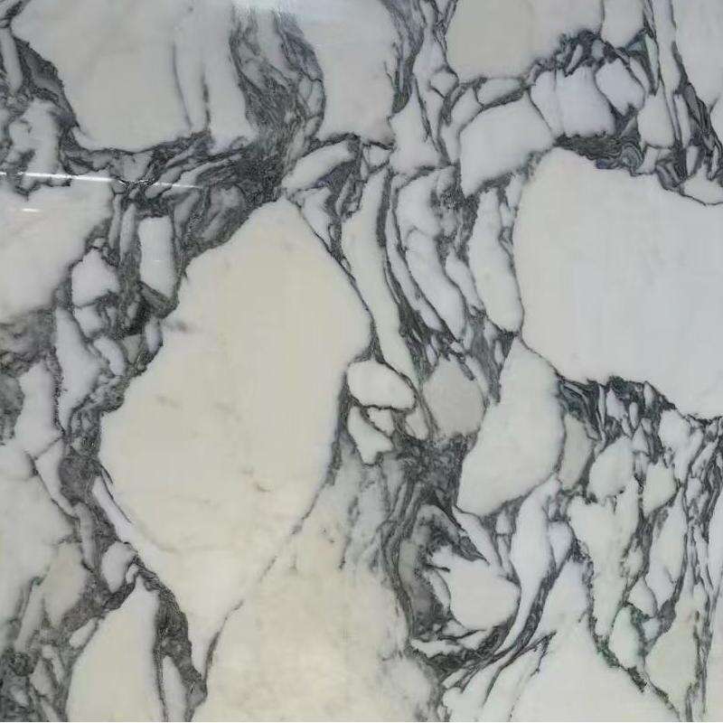 Paiastone Arabescato Carrara White Marble Polished Modern Kitchen Worktop details
