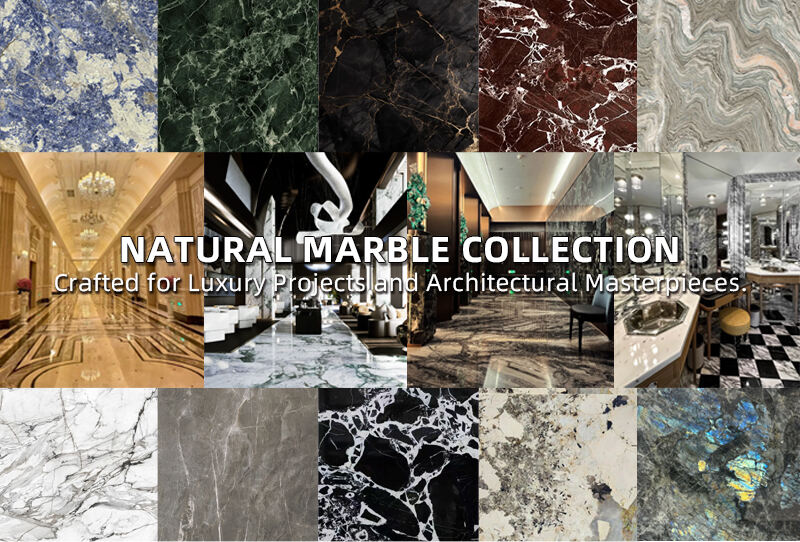 product modern natural stone white panda big slab waterproof wall for kitchen countertops with 1 year warranty for villa  hotel-0