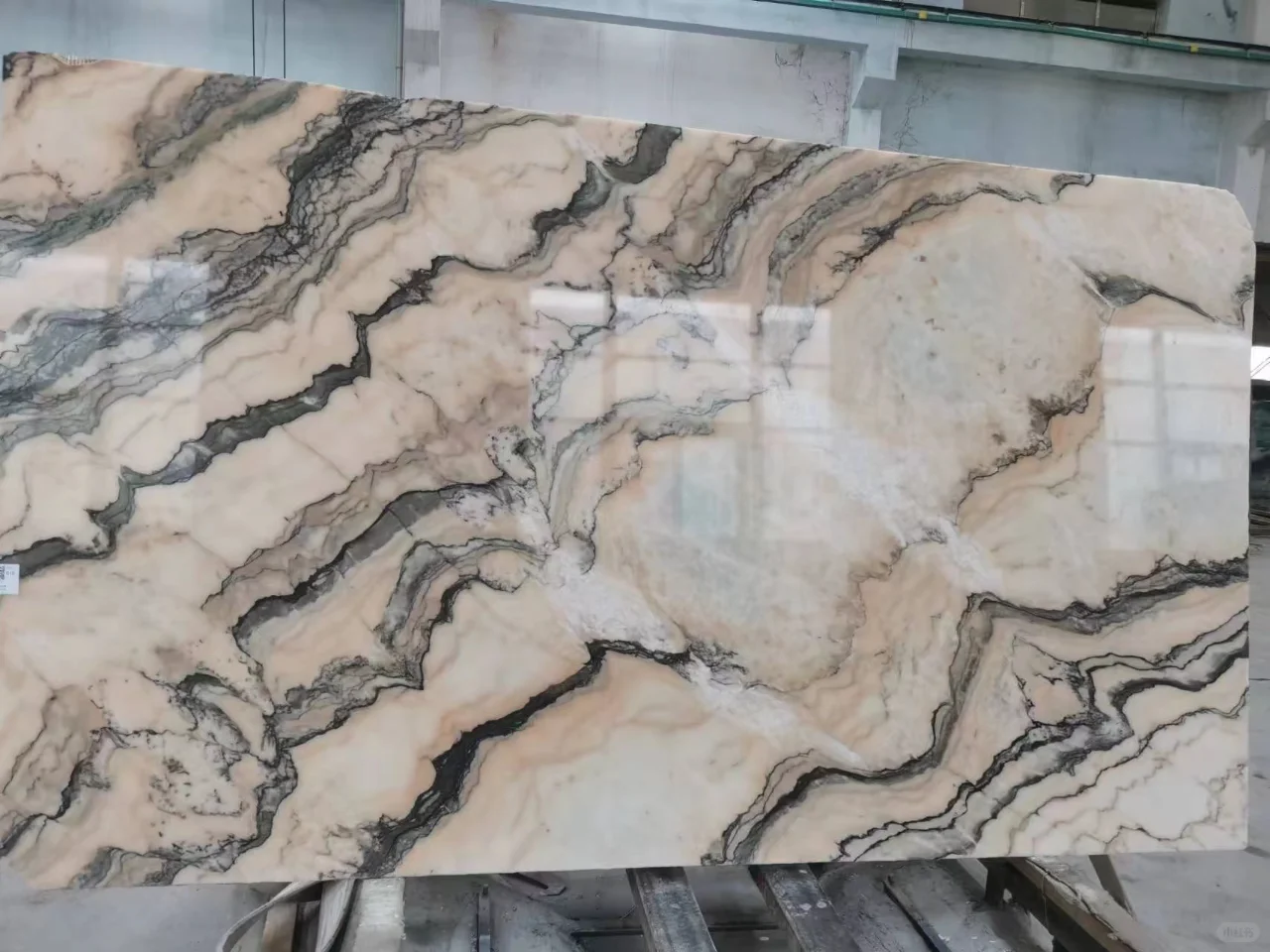 product natural aurora pink marble wall floor tile polished natural stone big marble slab villa hotel bathroom marble floor wall design-2