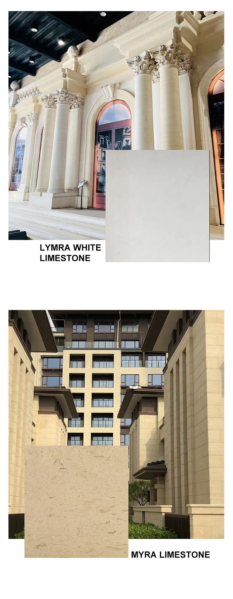 product paiastone modern custom size natural split face flamed surface natural stone veneer exterior wall cladding pool paving limestone-5