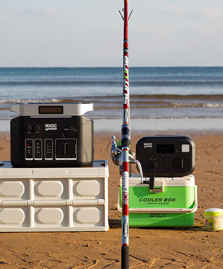 Portable Energy Storage Enhances Outdoor Fishing Activity