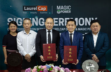 LaurelCap Group og MagicPower holder underskriftsceremoni for strategisk samarbejde