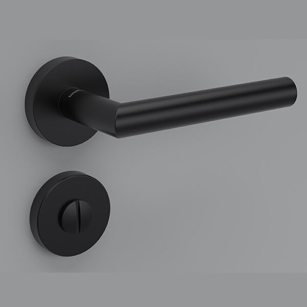 The versatility of black door handles to match any home decor