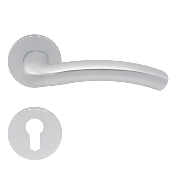 Enhancing Security with Sleek and Sturdy Silver Door Handles