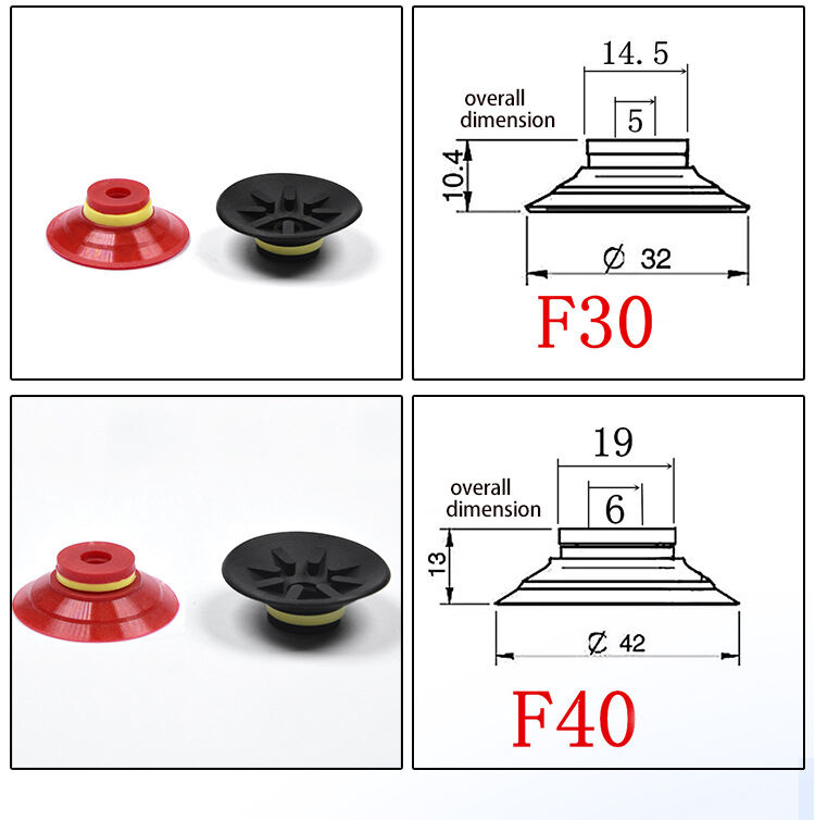 Manufacturers supply super strong adhesion PVC suction cup diameter 40mm industrial suction cup details