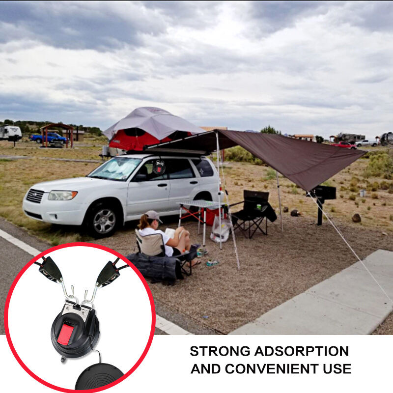 Heavy Duty Car Strap Suction Cup Hooks  Strong Suction Cups for Car Awning Boat Camping Trap Bathroom Pet factory
