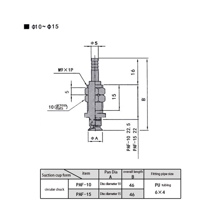 Vacuum Suction Cup pneumatic manipulator accessories high rebound fixed base factory