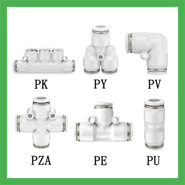 Customize your design with a variety of 6mm air pipe fittings