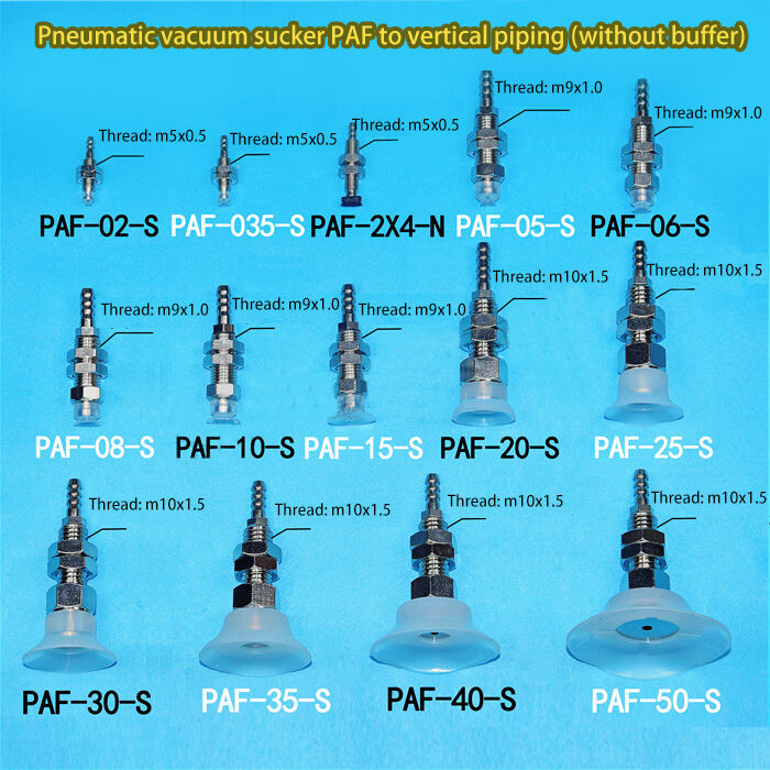 Vacuum Suction Cup pneumatic manipulator accessories high rebound fixed base supplier