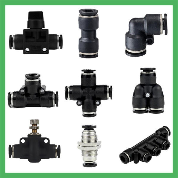 Now for some easy plumbing with the PU straight connector