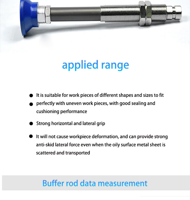 Industrial Mechanical Hand Pneumatic SAF 30 40 50 60 80 100 125 Vacuum Suction Cups manufacture