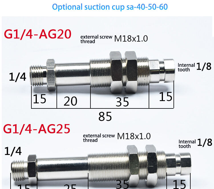 Industrial Mechanical Hand Pneumatic SAF 30 40 50 60 80 100 125 Vacuum Suction Cups supplier