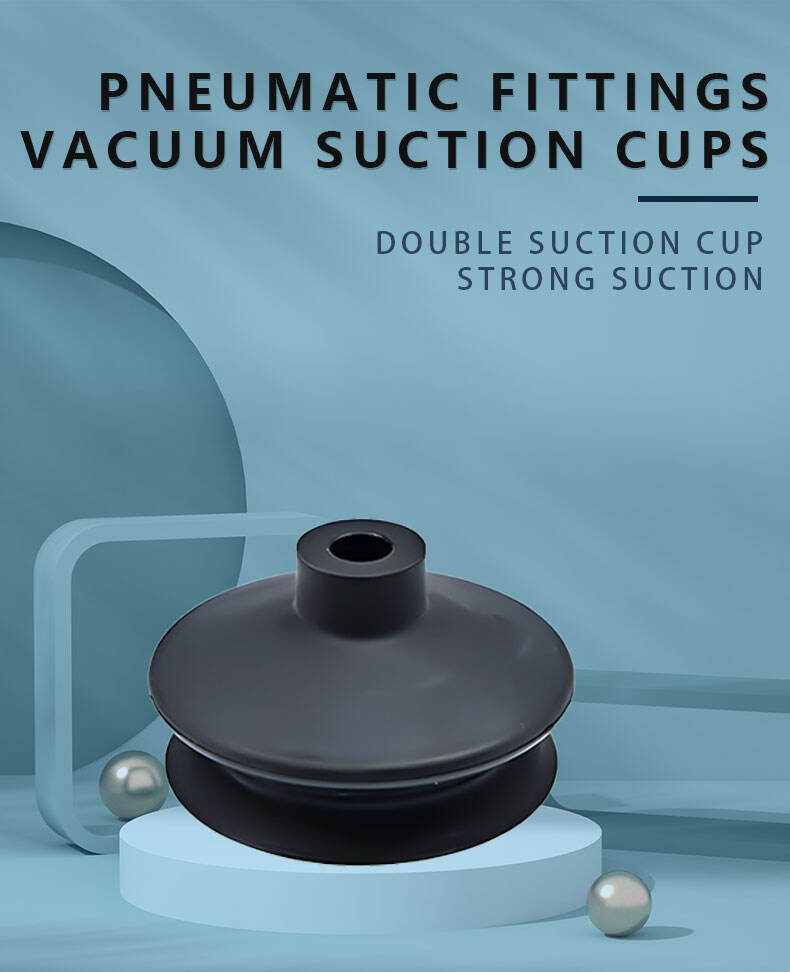 airbest air intake double layer unbuffered rubber silicone vacuum 2  layers suction cup details