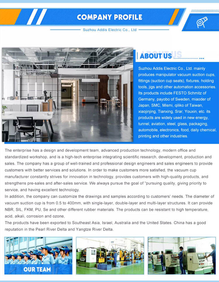 Mechanical elements electric silicon suction cup crane Suction cup electric vacuum supplier