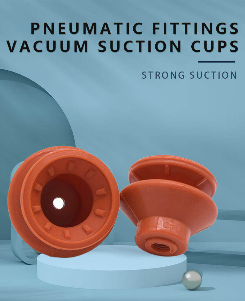 High quality low price 10 to 80mm metal sheet suction cup custom red silicone suction cup details