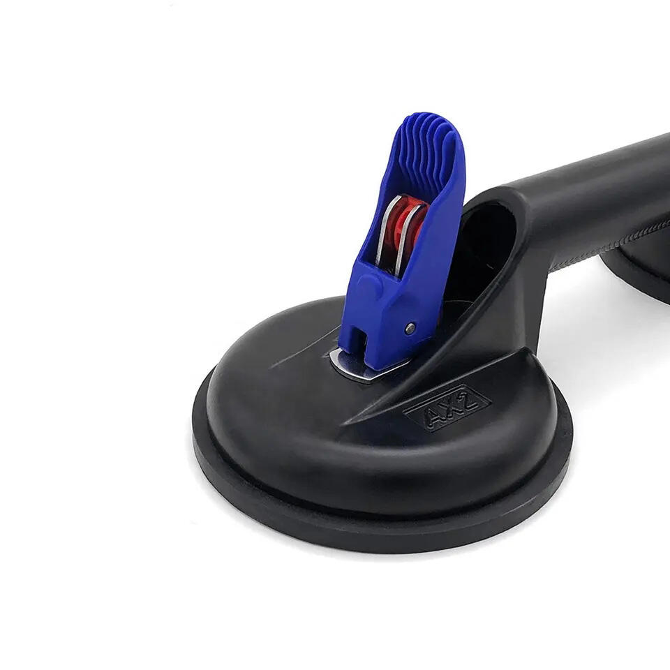 Glass Puller Lifter Gripper Aluminum Alloy 3 claw glass suction cup manufacture