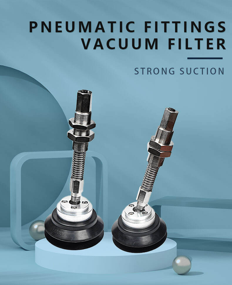 durable blue support base metal sheet rubber vacuum suction cup with metal fitting manufacture