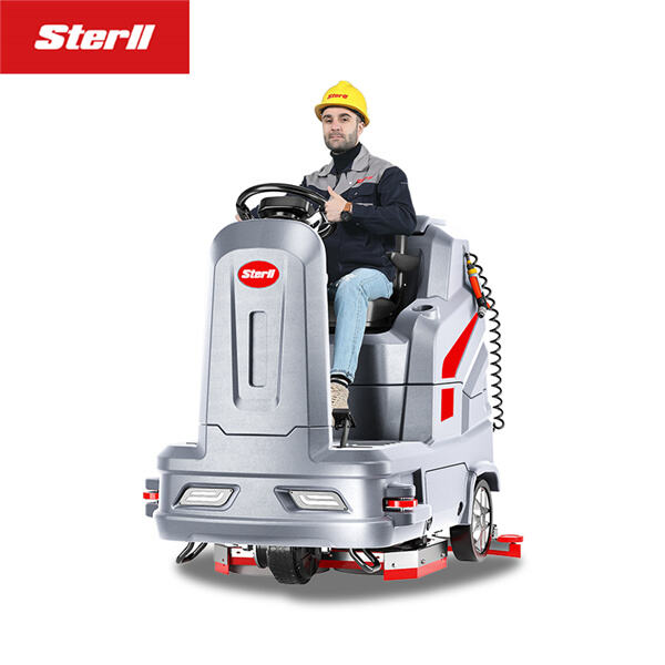 Safety With The Ride-On Floor Scrubber Machine: