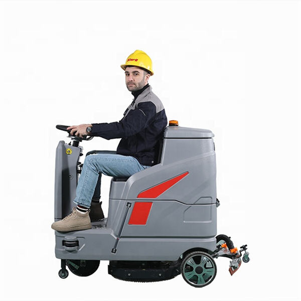 Innovation in The Ride-On Floor Scrubber Machine: