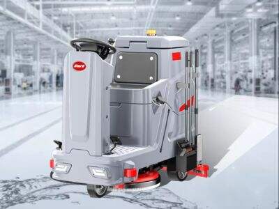 The Advantages of Choosing a Ride-On Floor Scrubber for Large Spaces