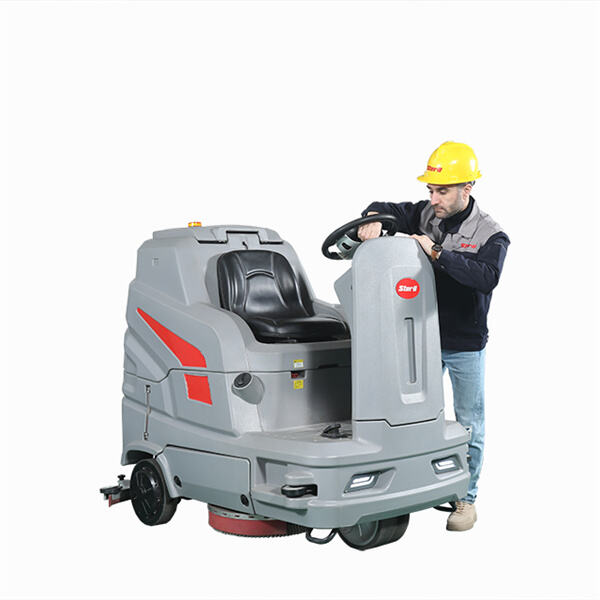 Paano Gumagana ang Electric Auto Scrubber