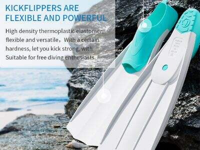 High-Performance Fins for Efficient Free Diving and Snorkeling