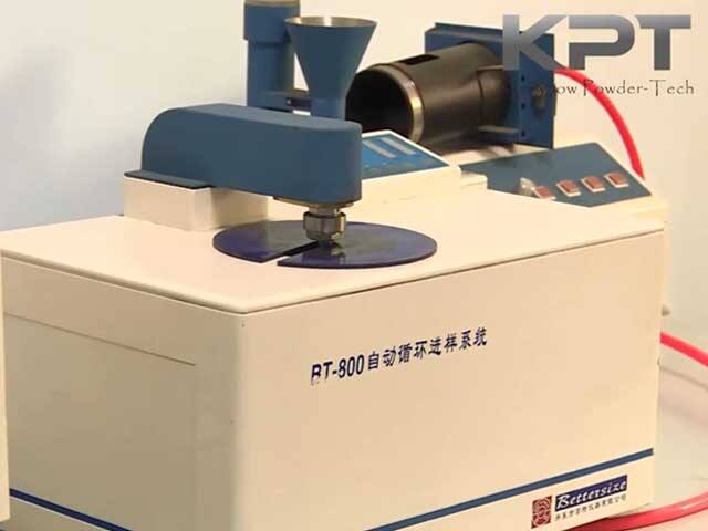 Laser analizer for fine powder