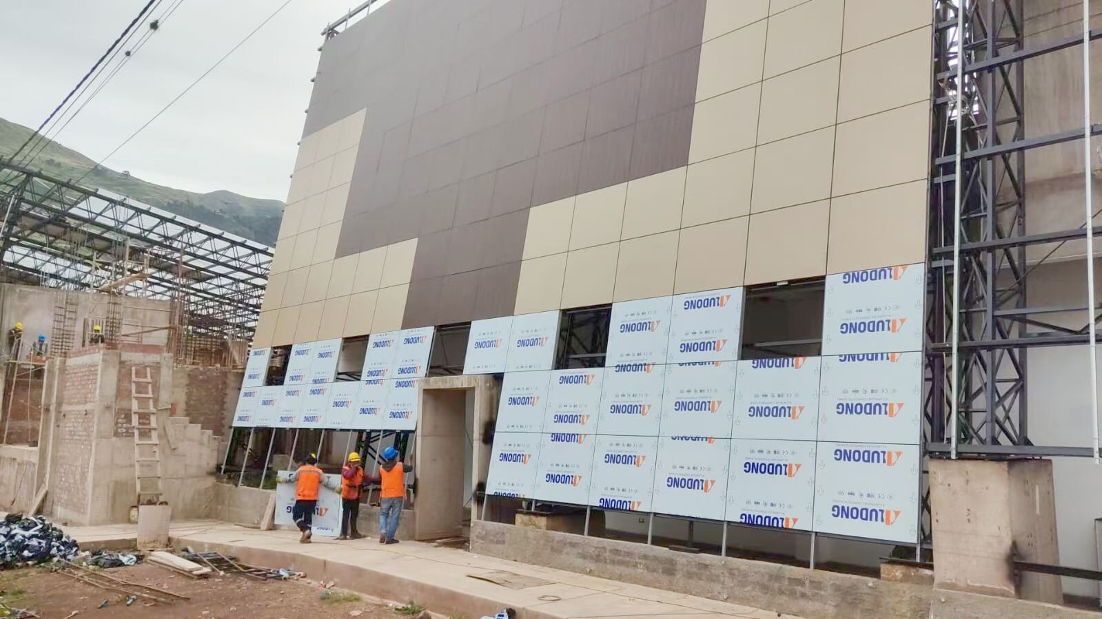 B1 A2 GRAND FIREPROOF WALL PANEL ALUMINUM COMPOSITE PANEL details