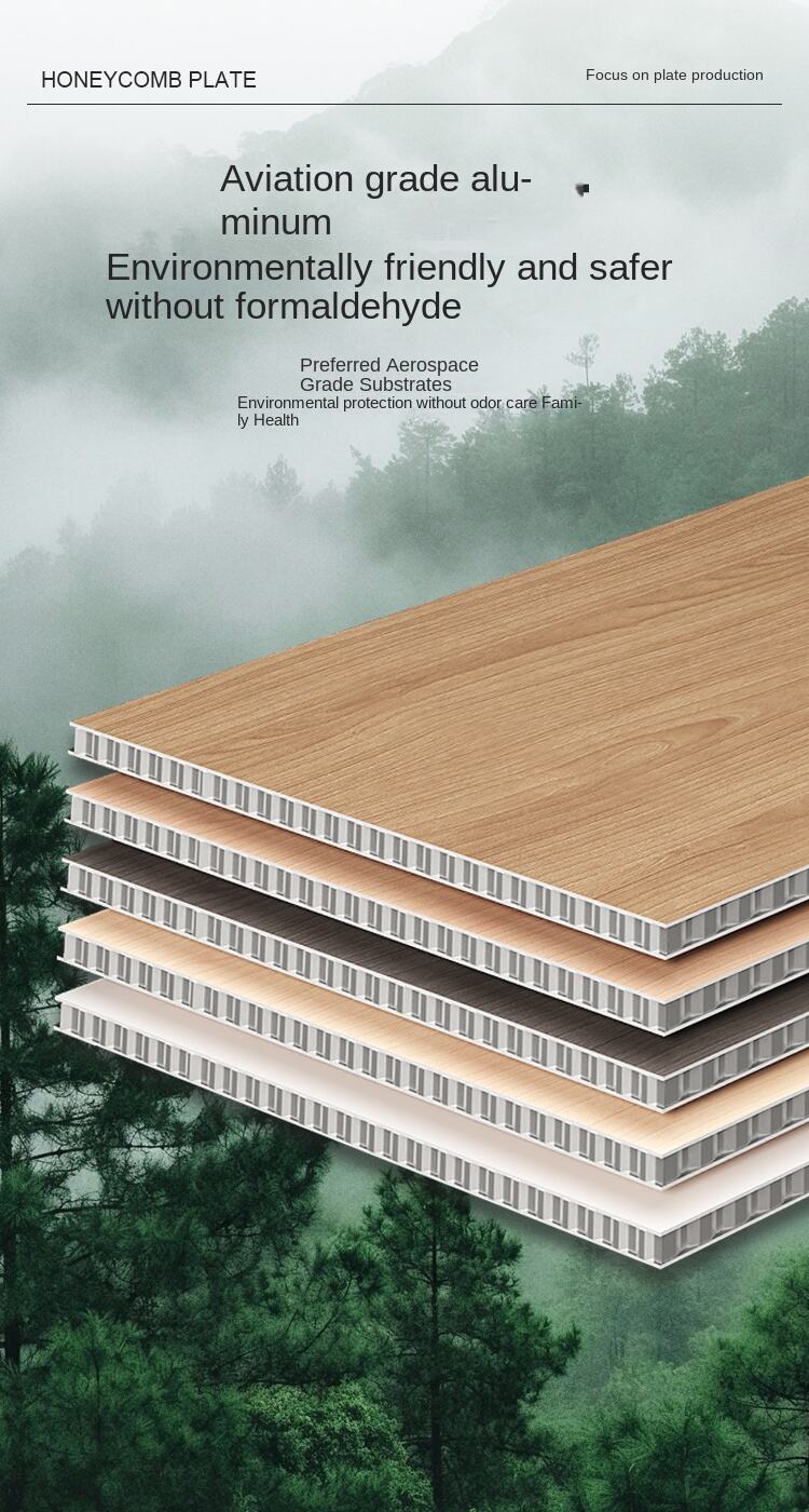 Honeycomb Aluminum Alloy Wall Panel All Aluminum Self-Contained Large Plate for Kitchen Integrated Ceiling Wall Decoration Panel manufacture