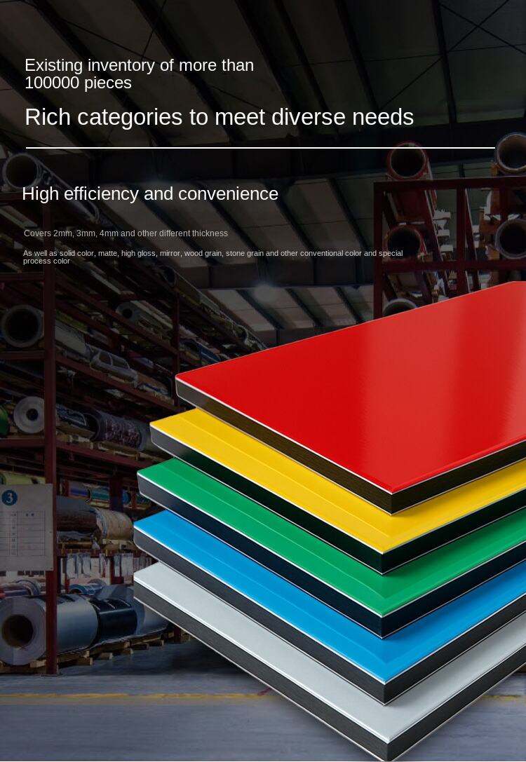 Modern High-Strength Self-Cleaning Nano-Coated 4mm Aluminum Composite for Outdoor Construction Hotel Anti-Static Fireproof factory