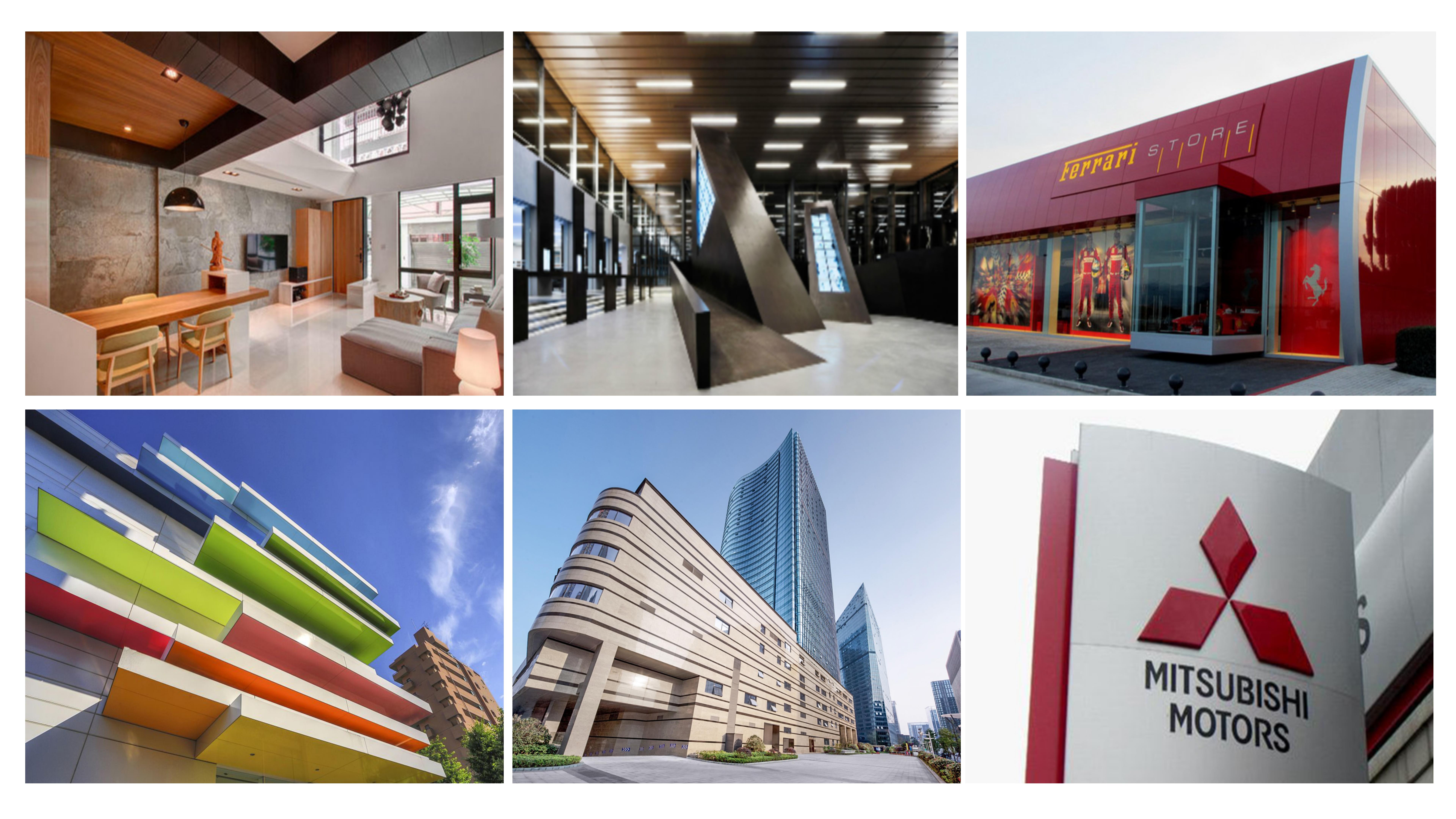 Direct Factory Supply Silver/Gold Mirror PE or PVDF Coating Aluminum Composite Panel for Cladding and Construction Decoration factory