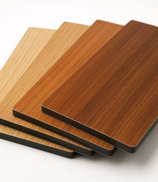 Wood Grain Anti-static Water Proof Aluminum Composite Panels Can Be Directly Stuck to the Wall manufacture