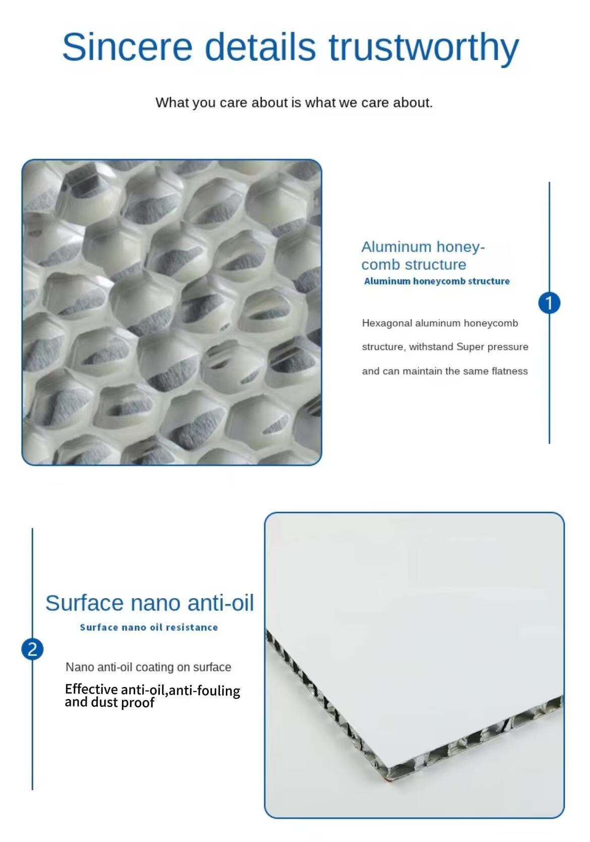 Honeycomb Aluminum Alloy Wall and Ceiling Panels Modern Design Waterproof & Fireproof Hotel Use 5-Year Warranty manufacture