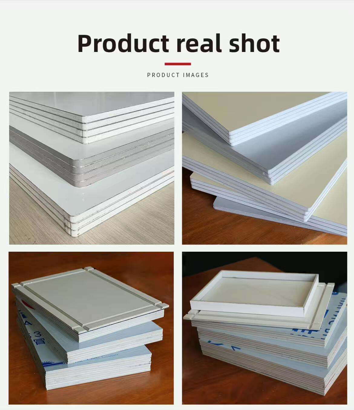 A2 Grade Fireproof Aluminum Composite PVDF Coated High Temperature Resistant Exterior Wall Decorative Panel for Outdoor Use factory