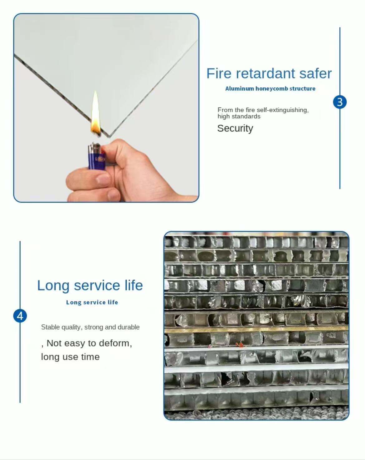 Honeycomb Aluminum Alloy Wall and Ceiling Panels Modern Design Waterproof & Fireproof Hotel Use 5-Year Warranty supplier