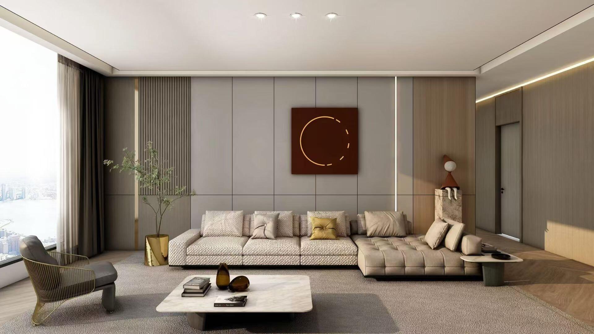 Wood Grain Anti-static Water Proof Aluminum Composite Panels Can Be Directly Stuck to the Wall manufacture