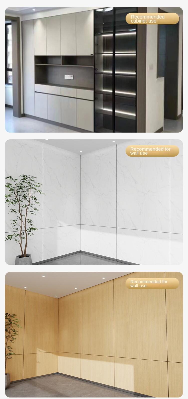 Honeycomb Aluminum Alloy Wall Panel All Aluminum Self-Contained Large Plate for Kitchen Integrated Ceiling Wall Decoration Panel supplier