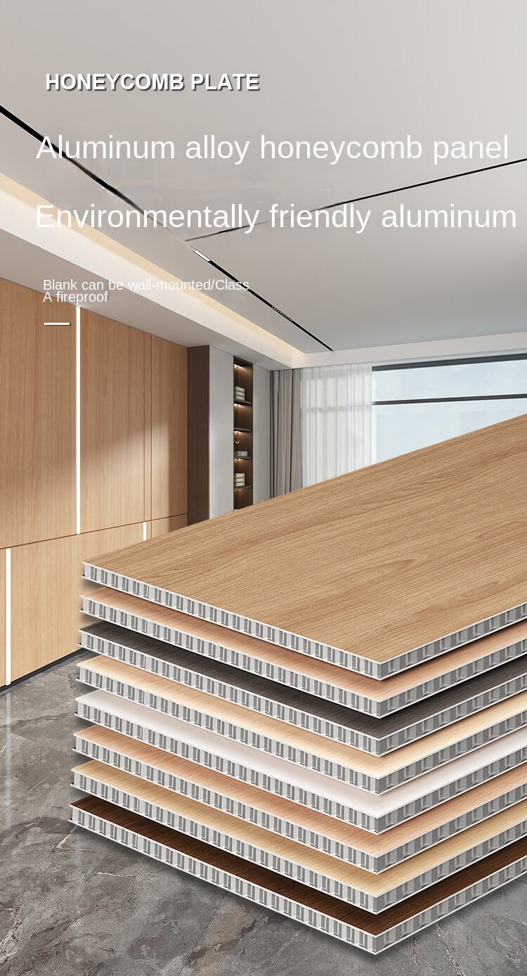 Honeycomb Aluminum Alloy Wall Panel All Aluminum Self-Contained Large Plate for Kitchen Integrated Ceiling Wall Decoration Panel supplier
