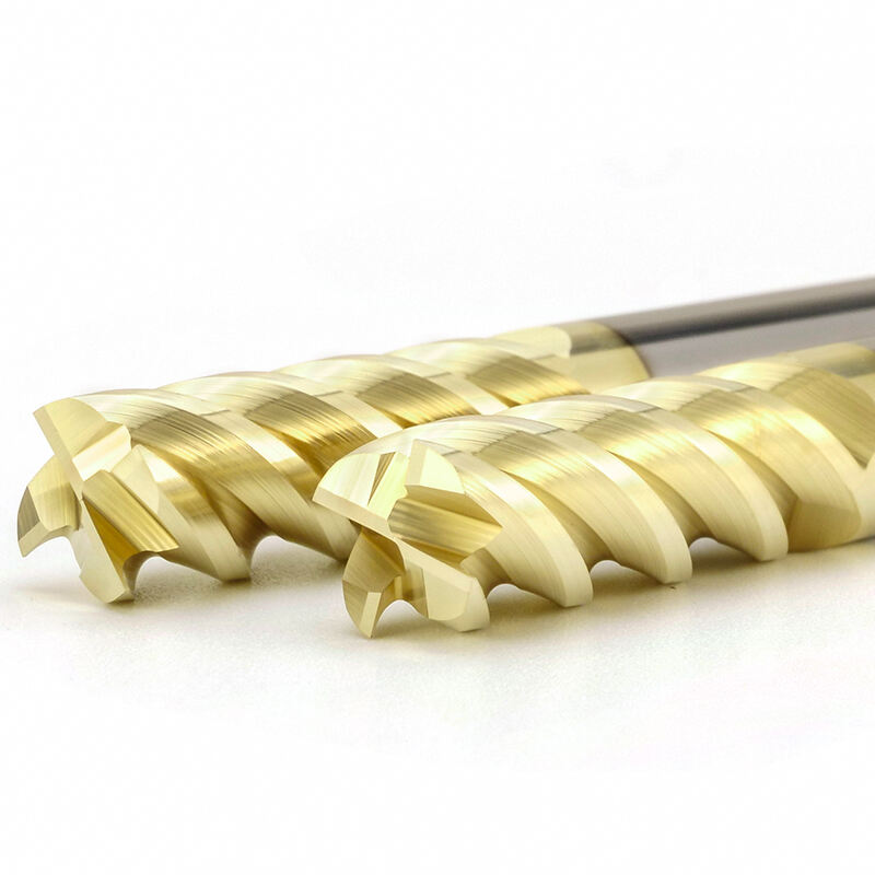 Solid Carbide Endmill 1/2 CNC Cutter Tool For Metal Milling