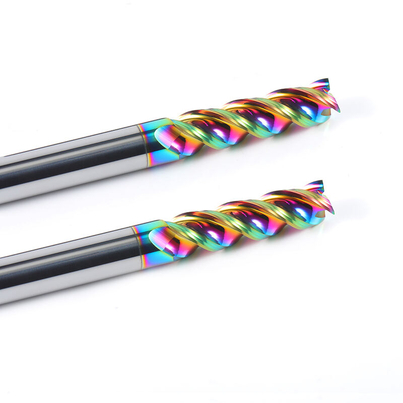 3F END MILLS FOR ALUMINUM HRC65