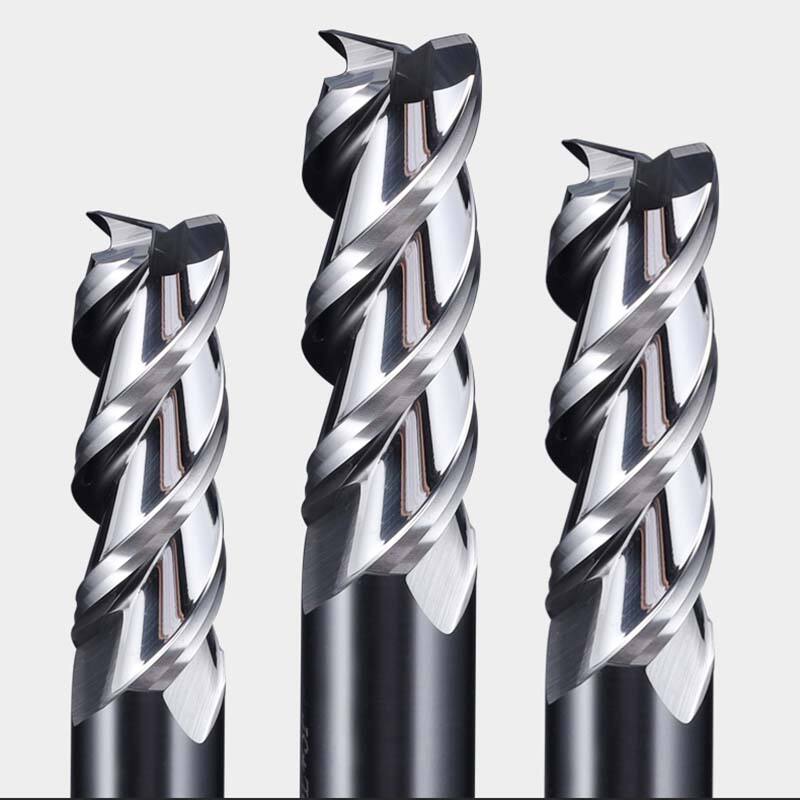 3Flutes corner radius end mills