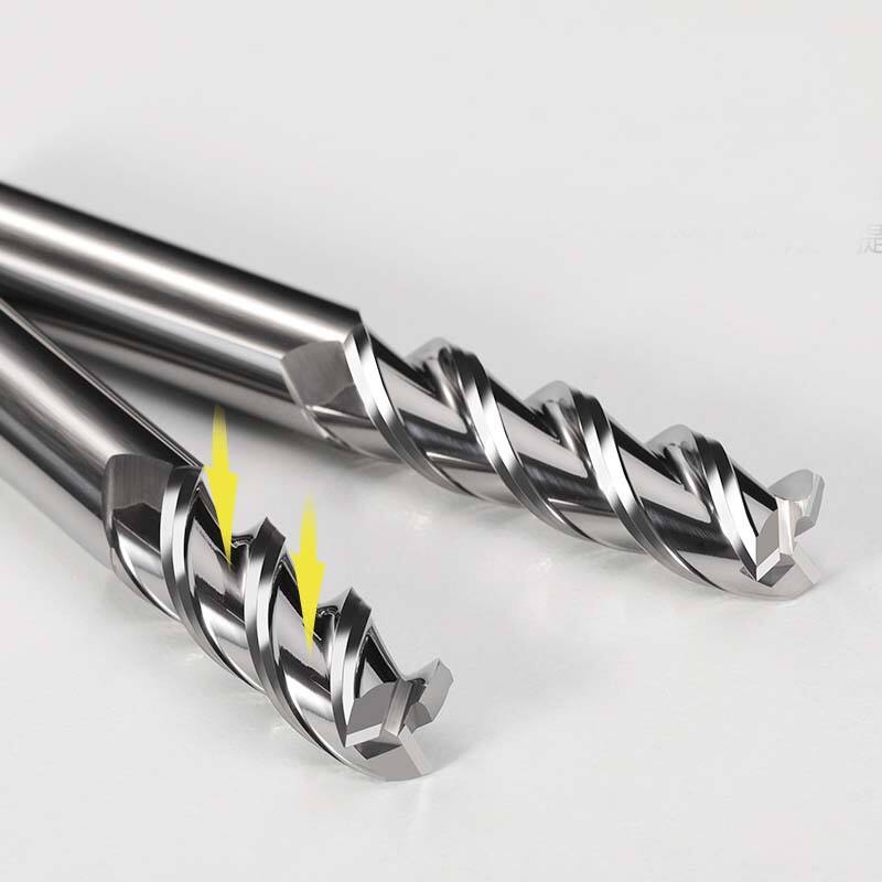 3F END MILLS FOR ALUMINUM HRC55