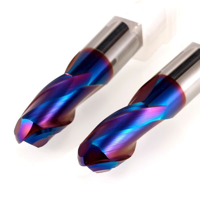 2Flutes ball nose end mills