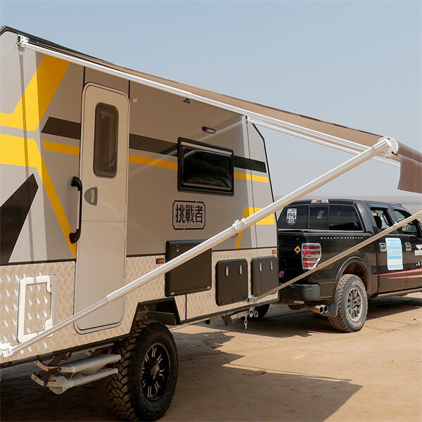 Profitez d'un ombrage maximal et de confort avec notre sélection haut de gamme d'auvents pour caravanes