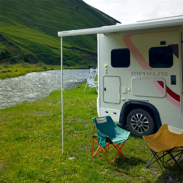 Experience the Convenience of a Motorized Awning on Your Next Camping Trip