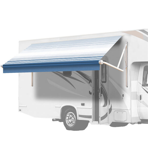 Restez au frais et protégé du soleil avec une tonnelle électrique pour camping-car