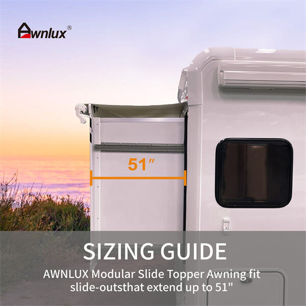 Ensure Your RV's Integrity with a Durable Slide-Out Topper Awning