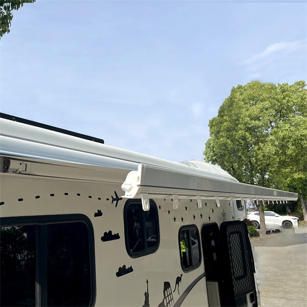 Experience the freedom of van life with a versatile, easy-to-install awning